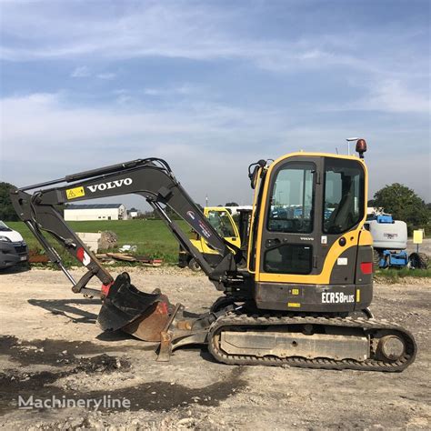 2011 volvo ecr58 mini excavator|volvo ecr58 specifications.